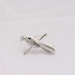 Bird shaped brooch Silver nz
