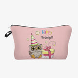 Birthday toiletry bag Pink nz