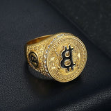 Bitcoin signet ring nz
