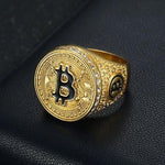 Bitcoin signet ring nz