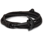 Black Anchor Bracelet nz