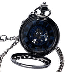 Black and blue pocket watch nz