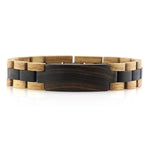 Black and brown wooden bracelet nz