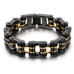 Black and gold chain bracelet nz