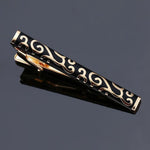 Black and gold tie pin nz