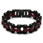 Black and red chain bracelet nz