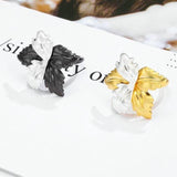 Black and white flower ring nz