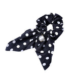 Black and white hair tie nz