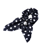 Black and white hair tie nz