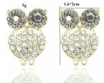 Black and White Owl Earrings nz