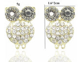 Black and White Owl Earrings nz