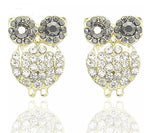 Black and White Owl Earrings nz