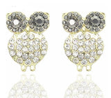 Black and White Owl Earrings nz