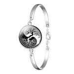 Black and white tree of life bracelet nz