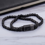 Black chain bracelet nz