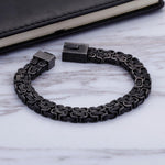 Black chain bracelet nz