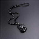 Black elephant necklace nz