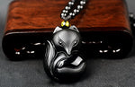 Black fox necklace nz