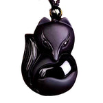 Black fox necklace nz