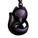 Black fox necklace nz