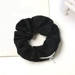 Black hair tie with pouch nz