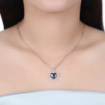 Black heart necklace nz