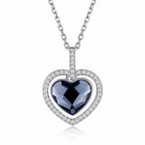 Black heart necklace nz
