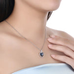 Black heart necklace nz