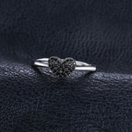 Black heart ring nz