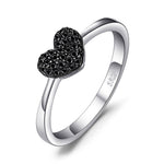 Black heart ring nz