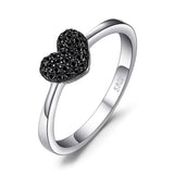 Black heart ring nz