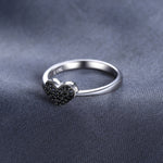 Black heart ring nz