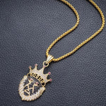 Black lion necklace men nz