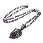 Black lion pendant nz