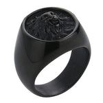 Black lion ring nz