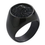 Black lion ring nz