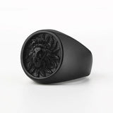 Black lion ring nz