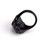 Black lion ring Stainless Steel nz
