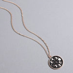 Black moon phases necklace nz