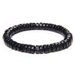 Black Nordic wooden bracelet / 17 cm nz