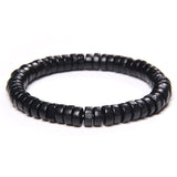 Black Nordic wooden bracelet / 17 cm nz