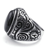 Black onyx signet ring nz