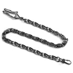 Black pocket watch chain nz