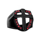 Black religious ring 57 mm nz