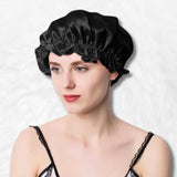 Black silk sleep cap nz