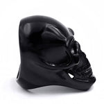 Black skull ring nz