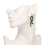 Black snake earrings nz