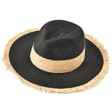Black straw hat nz