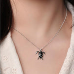 Black turtle necklace nz