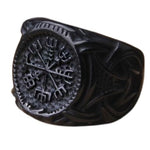Black Vegvisir ring nz